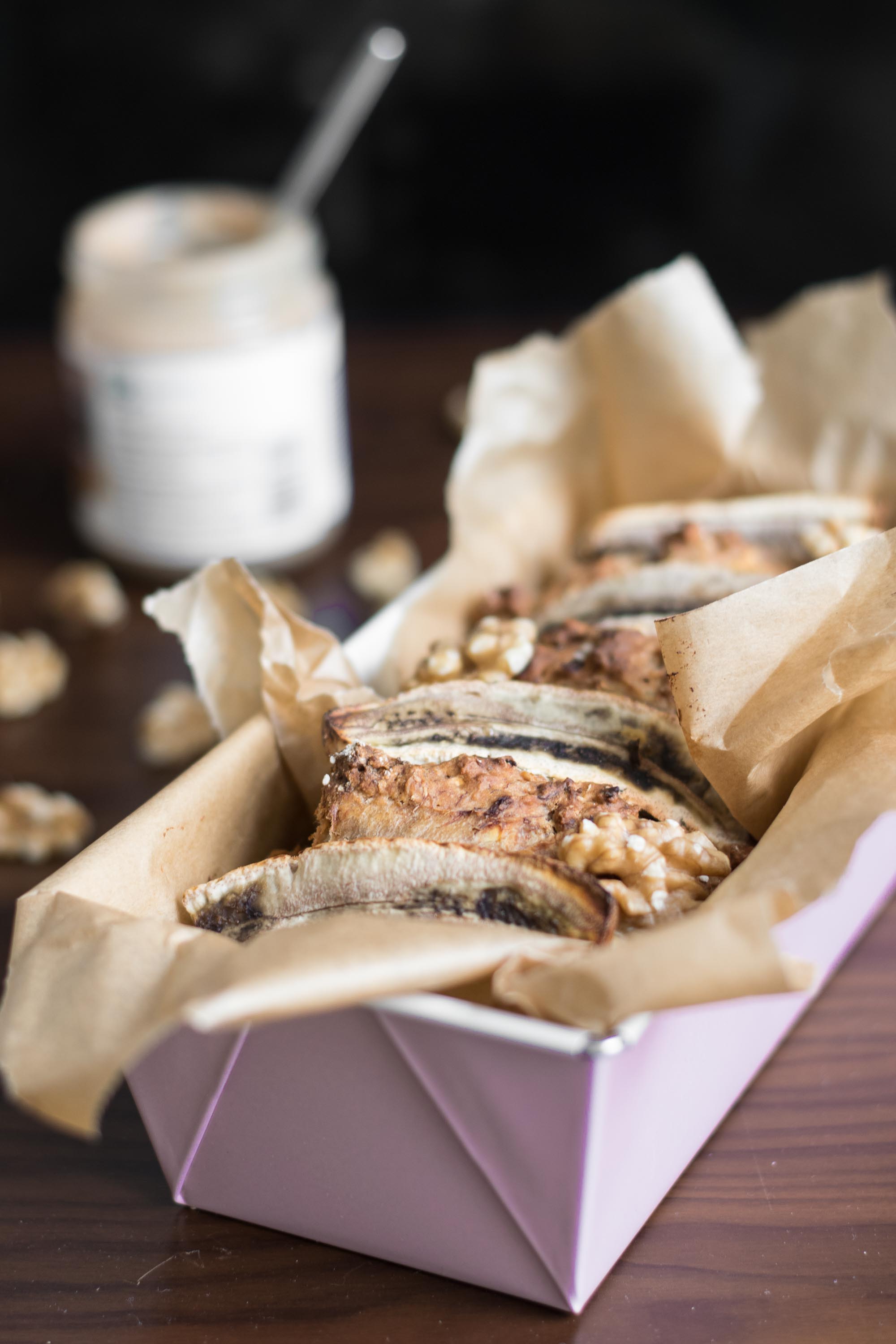 Veganes Bananenbrot ohne Zucker