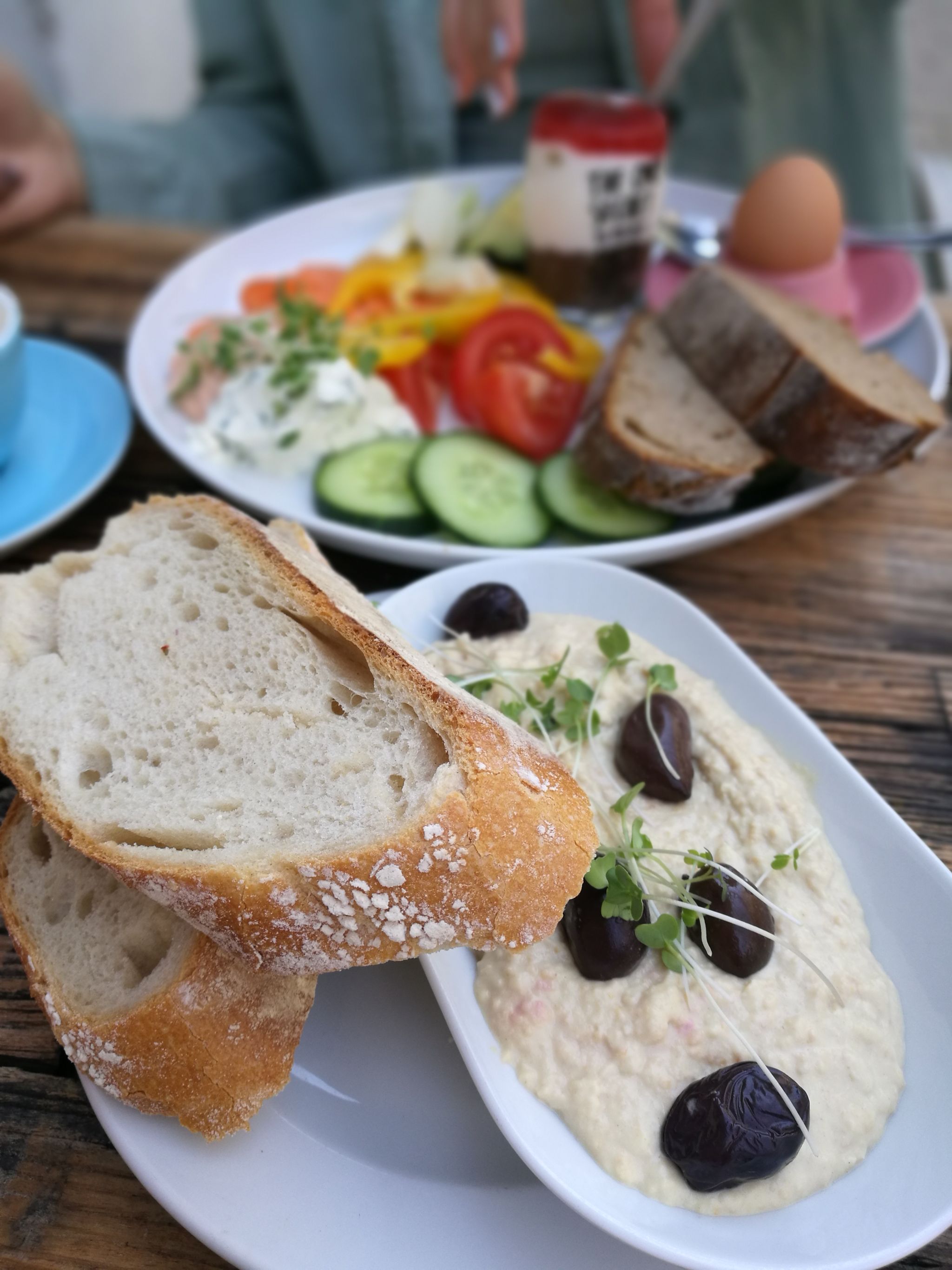 Himmlisch frühstücken im Café Himmelblau